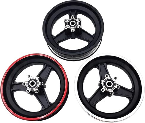 6.5 Inch Aluminum Alloy Wheel Hub Compatible With 10x2.75-6.5 10x2.70-6.5 Tires Or Use 90/65-6.5 85/65-6.5 Tyres Electric Scooter Rim Parts in Saudi Arabia