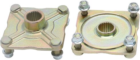 2Pcs 4 Bolt 110mm 23T Rear Axle Wheel Hubs for ATV Quad Buggy Go Kart in Saudi Arabia