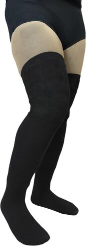 Plus Size Thigh High Socks for Thick Thighs-Women Knit Extra Long Over Knee High Sock Leg Warmer Fashion Comfort in Saudi Arabia