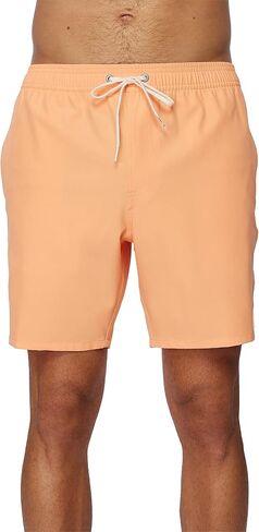Mens Solid Volley Swim, Cantaloupe, L in Saudi Arabia