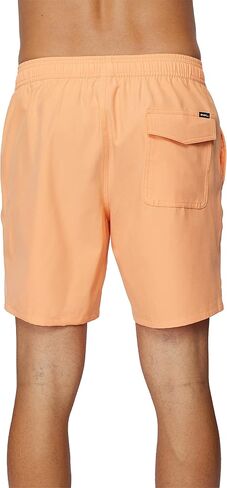 Mens Solid Volley Swim, Cantaloupe, L in Saudi Arabia