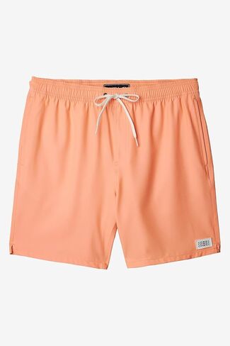 Mens Solid Volley Swim, Cantaloupe, L in Saudi Arabia