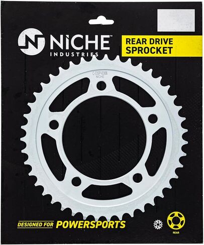 NICHE Drive Sprocket Chain Combo for Honda NC750X Front 17 Rear 43 Tooth 520 X-Ring 120 Links in Saudi Arabia