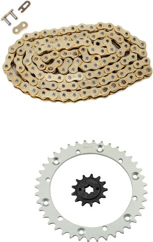 Gold Standard Chain and Sprocket Kit Prespons for Yamaha Blaster 200 YFS200 1988-2006 in Kuwait
