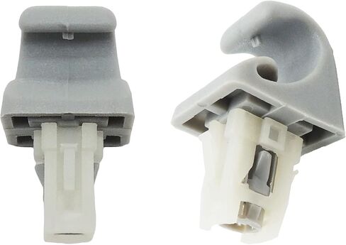 HiSport Interior Sun Visor Hook Clip Bracket Compatible with Toyota Camry Corolla Highlander Prius RAV4, 2PCS in Saudi Arabia
