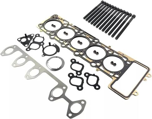 Compatible with T5 2.5 TDI 070103383N 070103384 070103383A AP01 Cylinder Gasket and Bolt Kit in Saudi Arabia