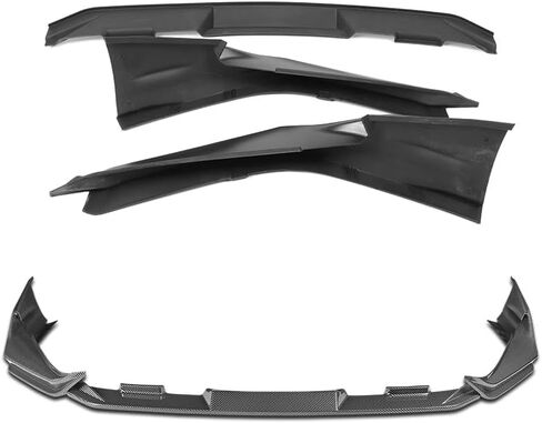 3pcs Front Bumper Lip Spoiler Body Kit Compatible with 2025-2026 Toyota Camry SE XSE (Painted Carbon) in Saudi Arabia