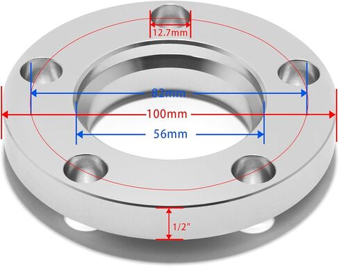TOFR 1/4" Rear Pulley Sprocket Spacer for Harley 2000-2024 Aluminum 6061 in Saudi Arabia