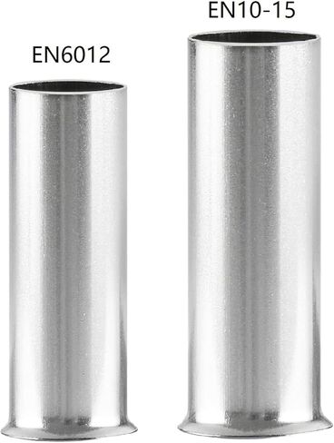 Baomain Ferrule Pin Cord End Terminal Kit 4, 6, 8,10,12 AWG Sizes Wire Copper Crimp Connector Non Insulated Pack of 450 in Saudi Arabia