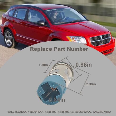 مقبس أخف وزناً متمثلًا مع Dodge RAM 1500 2500 3500 4500 5500 Caravan intrepid Charger Challenger Avengers Chrysler 200 300 300M Town and Country استبدال# 4685590 4685590AB in Kuwait