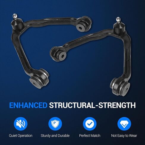 أدوات التعليق الأمامي التلقائي AUTOROND ARMENT ARM AUTSER W/BALL CONSION متوافق مع Chevy Tahoe Silverado Silverado Suburban Avalanche 1500 ، GMC Sierra Yukon XL 1500 99-06 ، Cadillac Escalade ESV Ext 02-06 ، 13pcs in Saudi Arabia