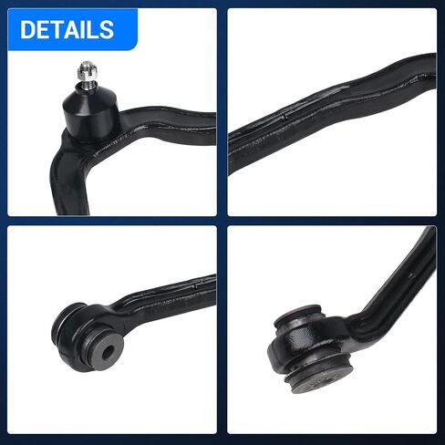 أدوات التعليق الأمامي التلقائي AUTOROND ARMENT ARM AUTSER W/BALL CONSION متوافق مع Chevy Tahoe Silverado Silverado Suburban Avalanche 1500 ، GMC Sierra Yukon XL 1500 99-06 ، Cadillac Escalade ESV Ext 02-06 ، 13pcs in Saudi Arabia