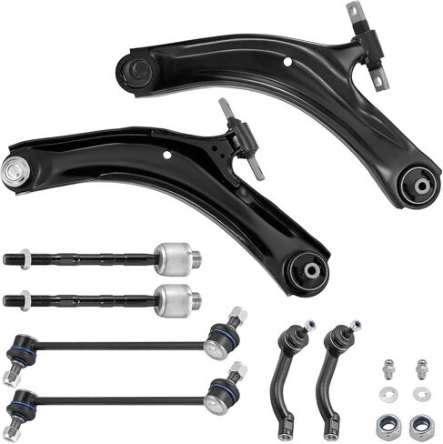 BDFHYK Front Lower Control Arm 8pcs,with Ball Joint Compatible with 2008-2015 Nissan Rogue/Rogue Select K621452 K621453 K750094 K750095 ES800582 ES800583 EV800550 in Saudi Arabia