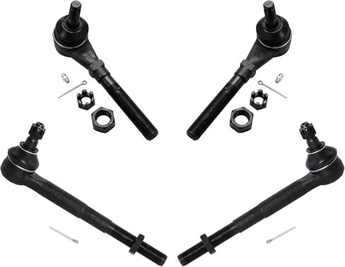 Detroit Axle-12pc مجموعة تعليق الطرف الأمامي لـ 2WD Ford Expedition F-150 F-250 Navigator 2 أذرع التحكم العليا 2 مفاصل الكرة السفلية 2 قضبان الربط in Kuwait