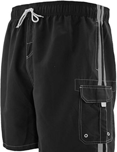 Big Mens Swim Trunks up to Size 8X with Cargo Pockets in Saudi Arabia