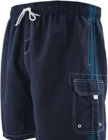 Big Mens Swim Trunks up to Size 8X with Cargo Pockets in Saudi Arabia