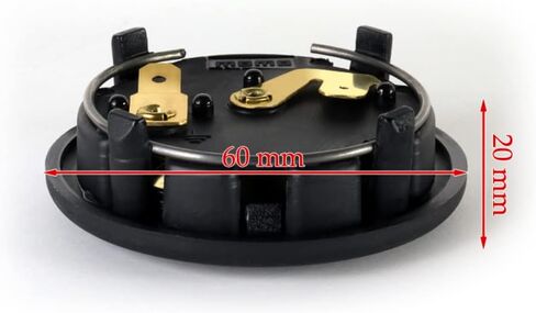 Q1-TECH, Round Horn Button for Aftermarket 6-bolt Steering Wheels with two Inch Opening for Horn Button (JDM BRIDE) in Saudi Arabia