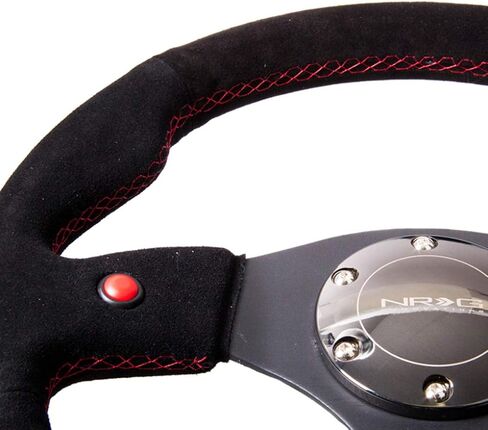 NRG Innovations RST-007R Reinforced Steering Wheel (320mm Sport Steering Wheel with Dual T) in Saudi Arabia
