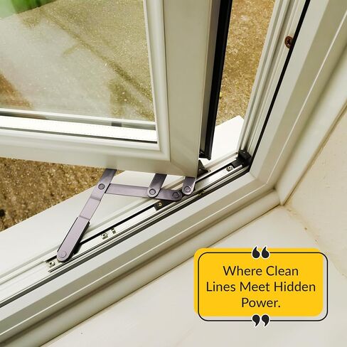 Brixwell 28-15-37 E-Gard Truth 14 Concealed Casement Hinge – Lower Left/Upper Right Replacement Hinge for Smooth Window Operation in Saudi Arabia