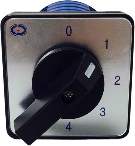Universal Switch Four-Speed Switch Rotary 4-Section Silver Contact YMW26-32/4 in Saudi Arabia
