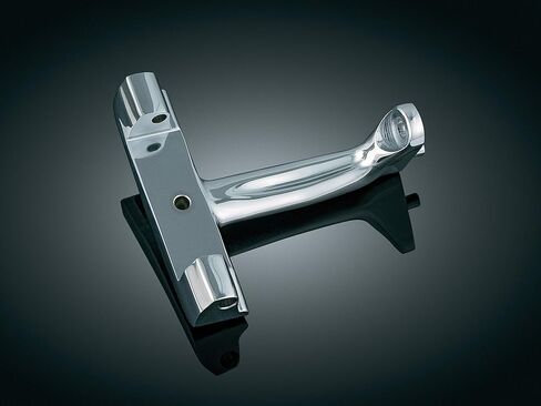 Kuryakyn 4353 Motorcycle Footpegs: Adjustable Passenger Pegs for 2010-19 Harley-Davidson Motorcycles with Fixed Mounts, Chrome, 1 Pair in Saudi Arabia