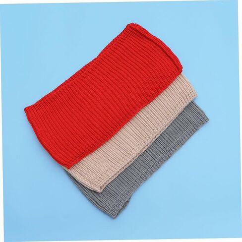 SAFIGLE Men's Winter Scarf Knitted Neck Warmer Comfortable Soft Yarn Light Weight Neckerchief for Both Sides in Saudi Arabia