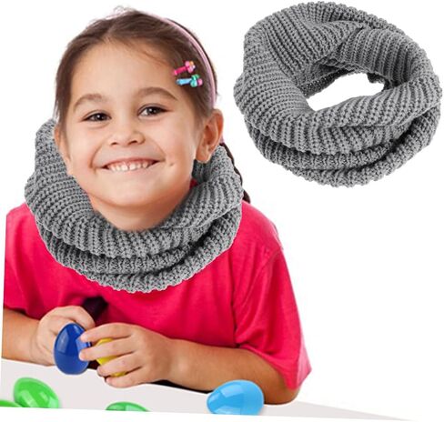 SAFIGLE Men's Winter Scarf Knitted Neck Warmer Comfortable Soft Yarn Light Weight Neckerchief for Both Sides in Saudi Arabia