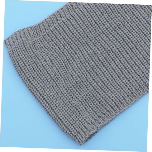 SAFIGLE Men's Winter Scarf Knitted Neck Warmer Comfortable Soft Yarn Light Weight Neckerchief for Both Sides in Saudi Arabia