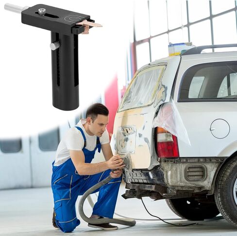 Qwork Stud Welder Dent Puller Kit ، أداة إصلاح جسم السيارات مع 20 جهاز كمبيوتر الشخصي غسالات إعادة تحميل in Saudi Arabia