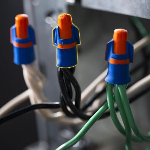 IDEAL Electrical 30-343 Twister Proflex Mini 343 O/B Wire Connector, 100/Box in Saudi Arabia