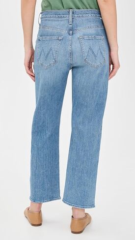 MOTHER Women's The Ditcher Zip Crop Jeans in Saudi Arabia