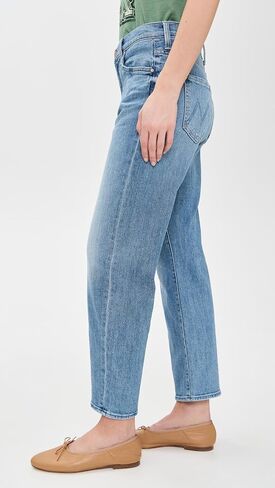 MOTHER Women's The Ditcher Zip Crop Jeans in Saudi Arabia