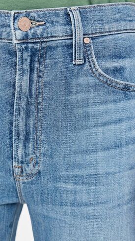 MOTHER Women's The Ditcher Zip Crop Jeans in Saudi Arabia
