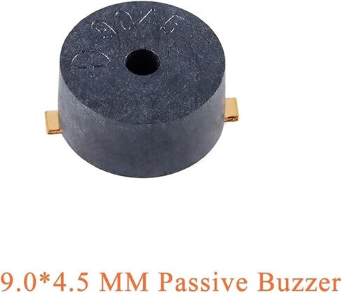 10pcs Buzzer 5020 7525 8530 9650 1230 9032 3V 3.6V 5V Mini Mini Mini Active Piezo Buzzo Abspeaker مجموعة إلكترونية (9045 سلبية) in Kuwait