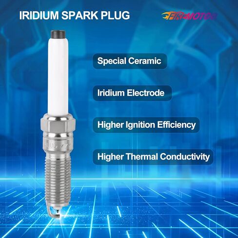 حزمة من 4 حزمة لفائف الإشعال ومقاطع شرارة Iridium متوافقة مع Cadillac CT4 CT5 CT6 XT4 XT5 XT6 لـ CHEVY Blazer لـ GMC Acadia 2.0L L4 2020-2022 in Saudi Arabia