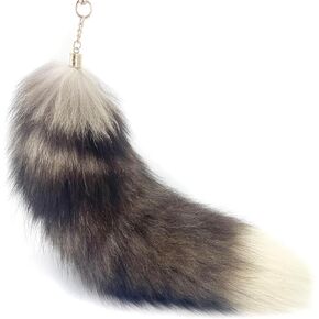 سلسلة مفاتيح ذيل الثعلب ، فرو ناعم ، ذيل ثيريان ، تأثيري وعصر النهضة ملحق in Kuwait