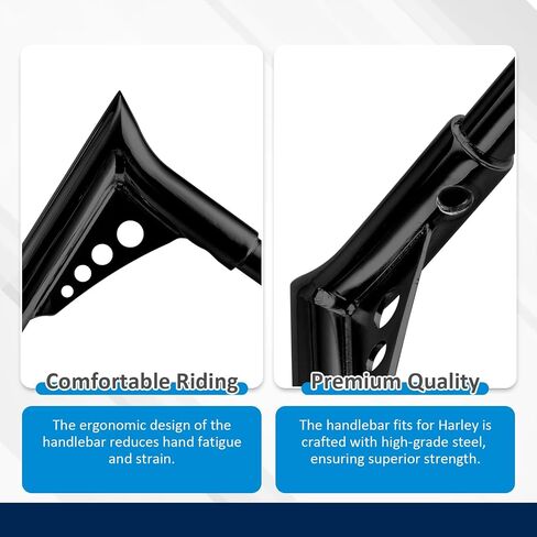 Wsays 14 "Rise Ape Hanger Handlebar 1.25" مقود قطره متوافق مع Kawasaki Vulcan 1700 Vaquero 2011-2025 ، Voyager 2009-2025 مع كابلات وخطوط اللمعان الأسود. in Saudi Arabia