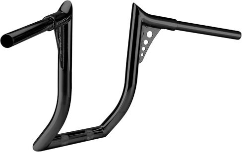 Wsays 14 "Rise Ape Hanger Handlebar 1.25" مقود قطره متوافق مع Kawasaki Vulcan 1700 Vaquero 2011-2025 ، Voyager 2009-2025 مع كابلات وخطوط اللمعان الأسود. in Saudi Arabia