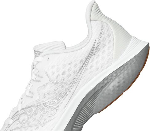 Saucony Men's Kinvara 16 Sneaker ، White/Gum ، 8.5 in Saudi Arabia