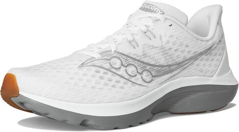 Saucony Men's Kinvara 16 Sneaker ، White/Gum ، 8.5 in Saudi Arabia
