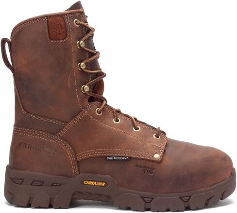 Carolina Buster Composite Toe Boots Waterproof Boots للرجال- سرير قدم الرغوة للذاكرة ، نعل الأوسط ، ونعل خارجي مقاوم للزيت والانزلاق ، مصنّف EH in Kuwait