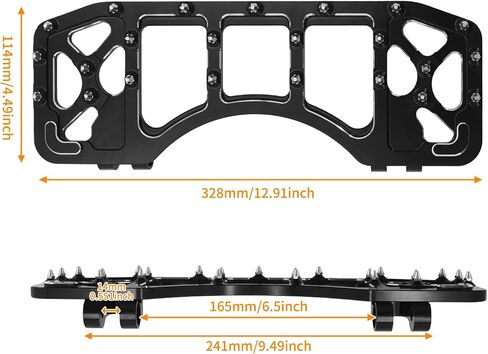 MX Wide Driver Floorboards CNC الأوتاد الألومنيوم قدم مناسبة لـ Harley Touring Road Road King Glide Glide Electra Glide Trike Softail Dyna Black in Saudi Arabia