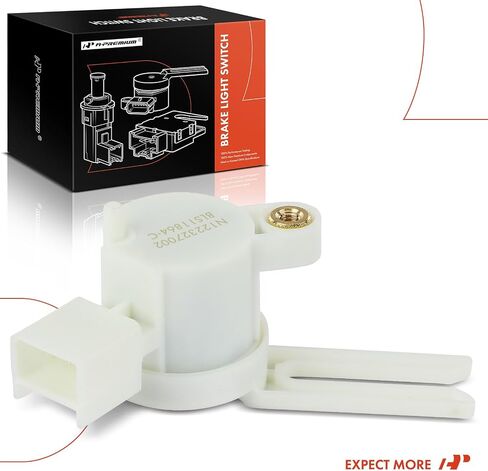A-Premium Brake Light Switch Lamp Compatible with Chevrolet Cruze 2011-2019, Manual Transmission, 3 Pins, Replace# 13583976, 15192340 in Saudi Arabia