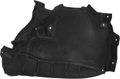 Fits Liner Front Left Plastic Au1248147 4M0821191G 6 Cyl - 3.0 Liter-Engine Black Smooth in Saudi Arabia