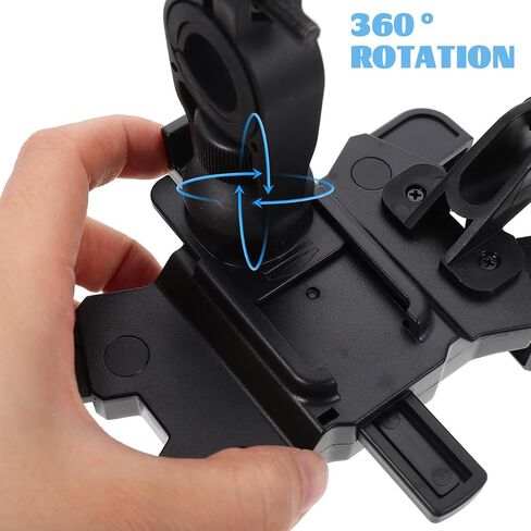 Phone Umbrella Holder: Bike Holder for Phone, Bicycle Cell Bracket with Small Sunshade Cover in Saudi Arabia