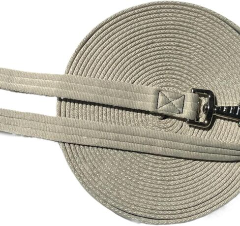 Horse Training Lunge Line with Alloy Trigger Buckle for Accurate Equestrian Training of 32.8 ft(10 Meters)-Light Green in Kuwait