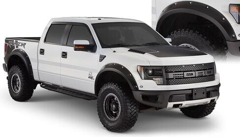 بطانات Husky Fender Flares Pocket Gocket | يناسب 2021-2025 فورد F-150 ، يستبعد F150 Lightning | الأمامي والخلفي ، 4 -PC أسود - 2802963 in Saudi Arabia