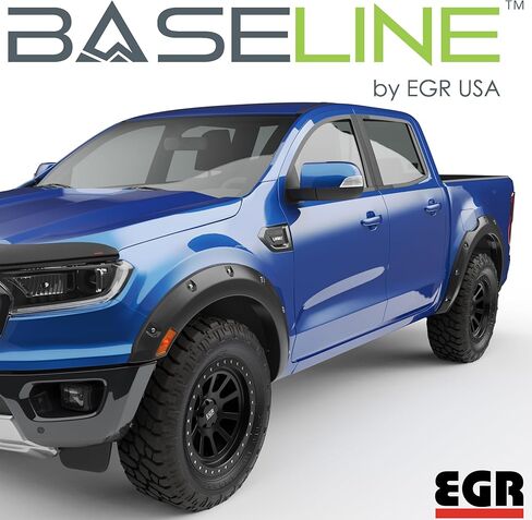 EGR BLF1007 - Fender Series Fender Flares بمظهر محاكاة - متوافق مع 2019-2023 Ford Ranger in Saudi Arabia