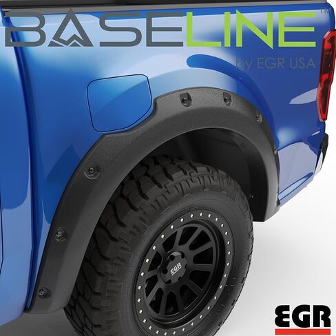 EGR BLF1007 - Fender Series Fender Flares بمظهر محاكاة - متوافق مع 2019-2023 Ford Ranger in Saudi Arabia