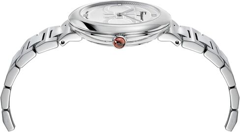 مجموعة Ferragamo Ferragamo Chic Collection Watch Watch Watch مع سوار من الفولاذ المقاوم للصدأ وحالة تتميز بالاتصال الفضي in Saudi Arabia